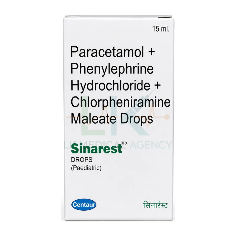 Sinarest (Paediatric Drop) 15 ml Oral Drop
