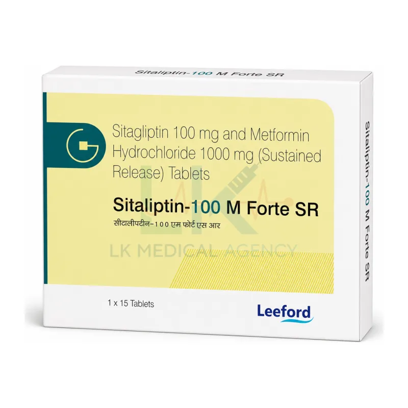 Sitaliptin 100 M Forte SR 15 tab