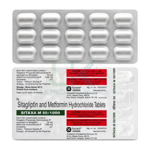 Sitaxa M 50+1000 15 Tab