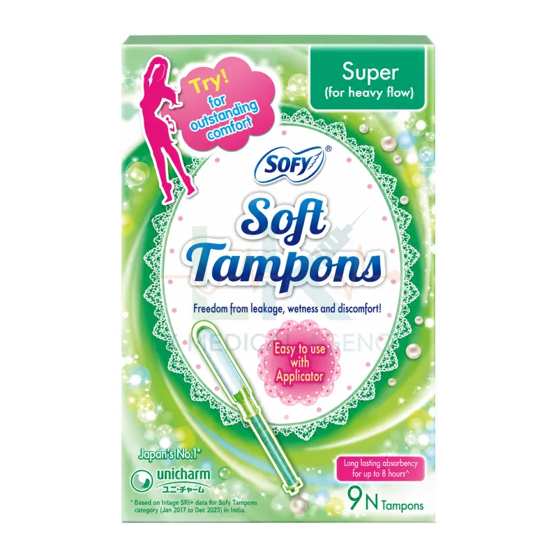 Soft Tampons heavy 9 pcs