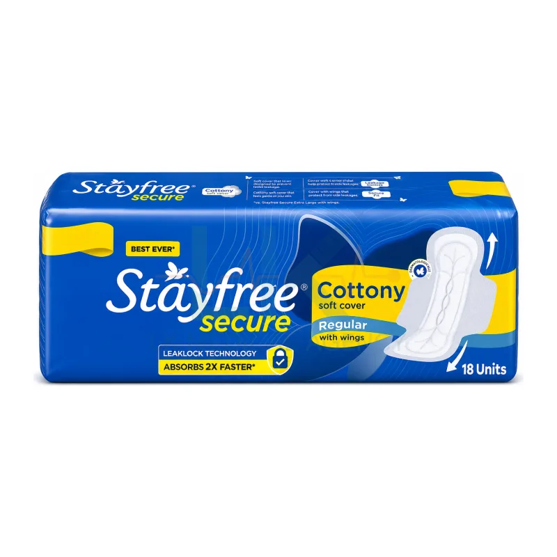 Stayfree Cotton Regular  18 pc