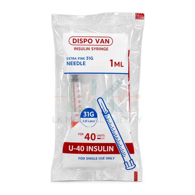 Syringe insulin 1 ml 40iu