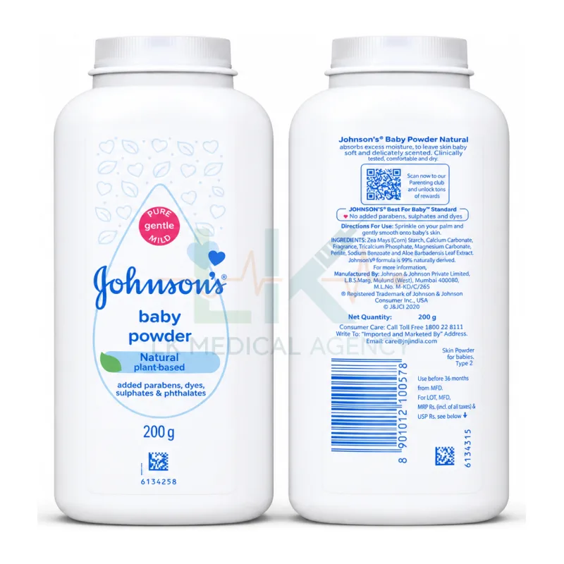 Baby Powder 200gm Johnson