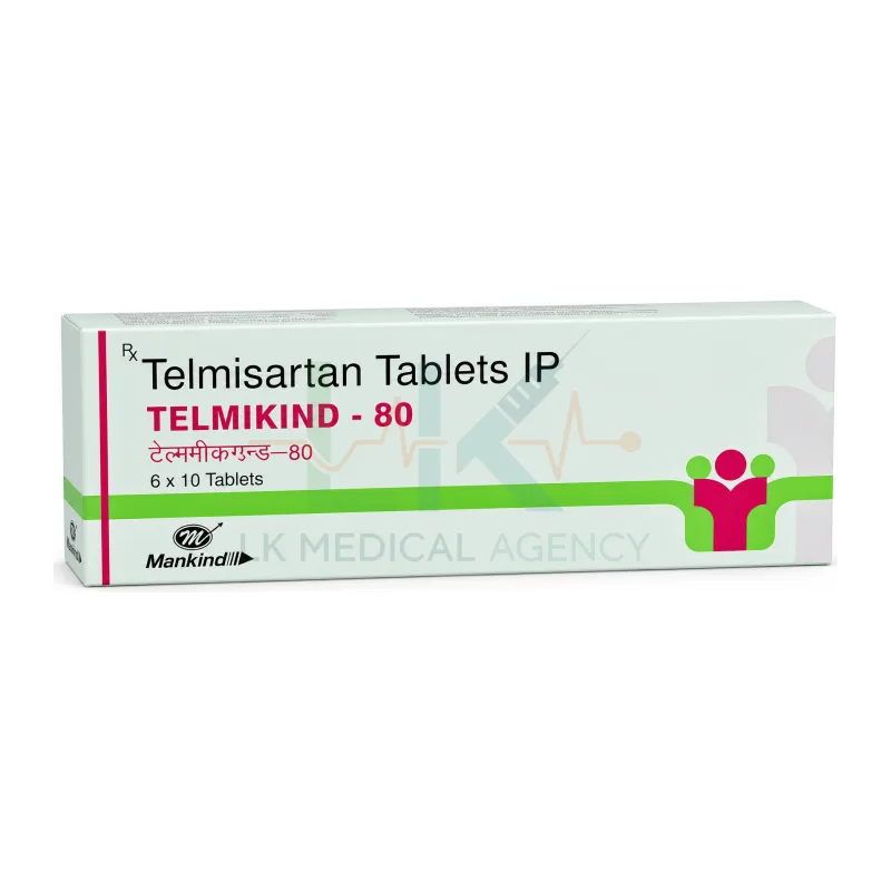 Telmikind 80 10 tab