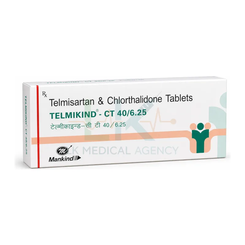 Telmikind CT 40/6.25 10 tab