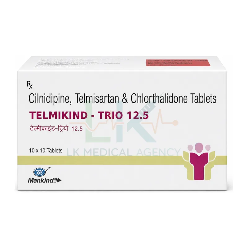 Telmikind Trio 12.5 10 tab