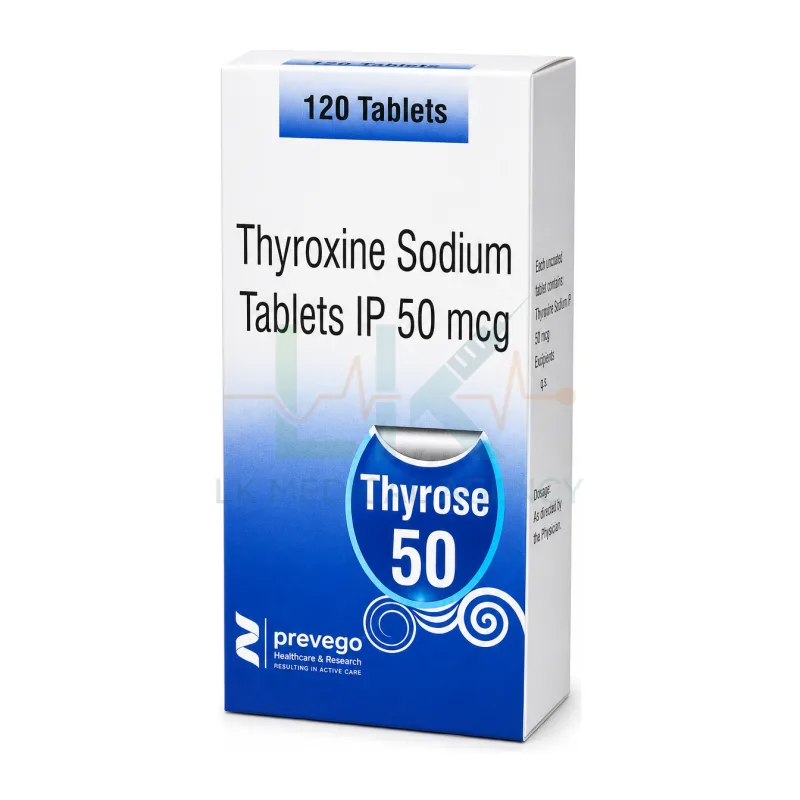 Thyrose 50mcg 120 tab