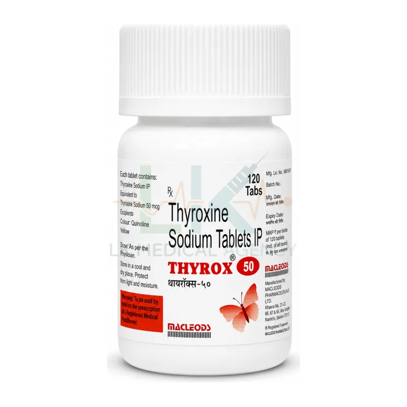 Thyrox 50 mcg 120 tab