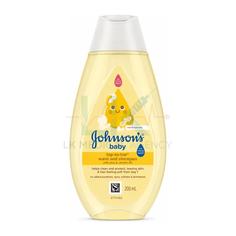 Top to Toe bath 200ml Johnson
