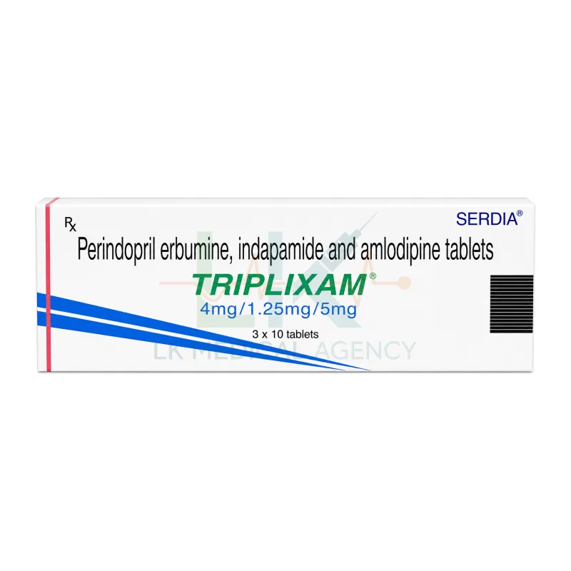 Triplixam 4/1.25/5 10 tab