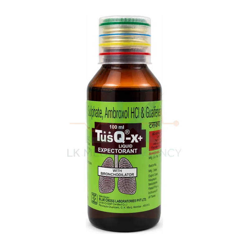 TusQ X Plus Liquid Expectorant 100 ml
