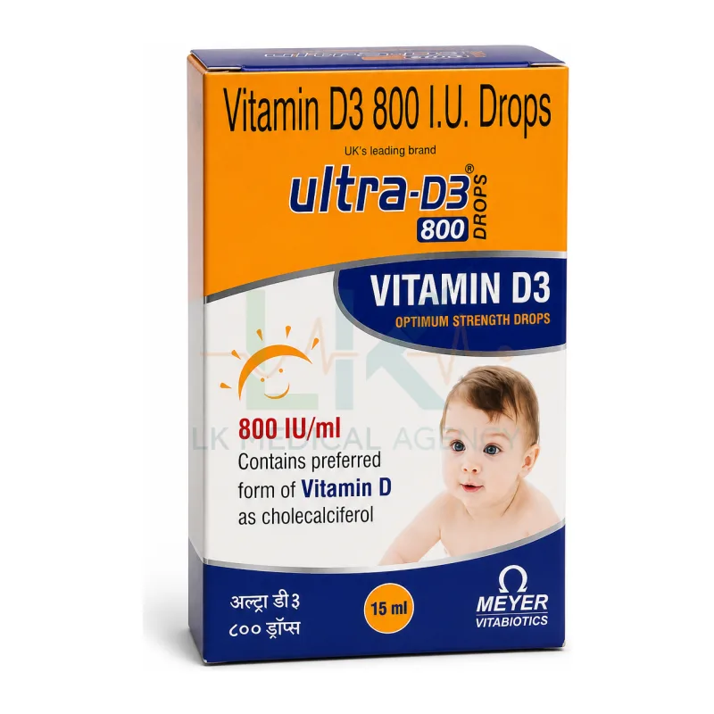 Ultra D3 800 IU Drops 15 ml