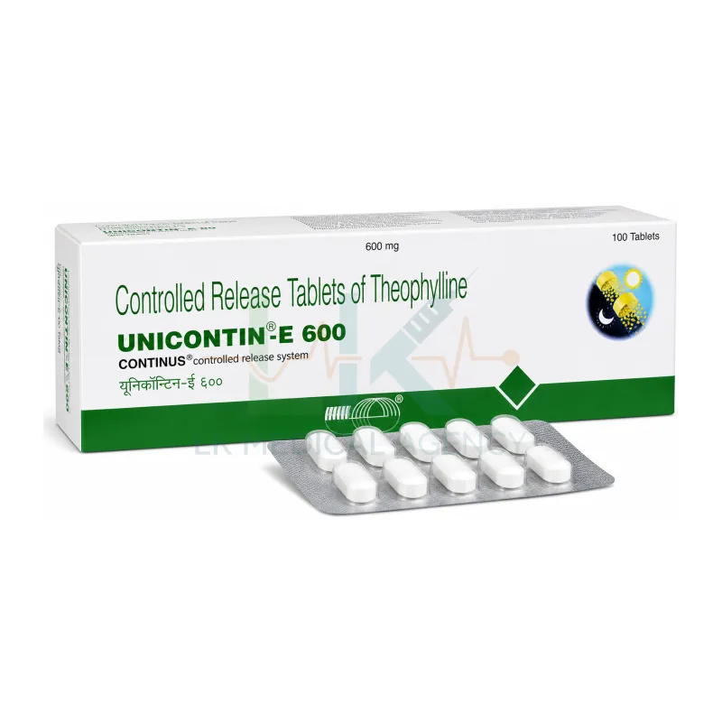 Unicontin E 600 mg Tablet (10 Tab)