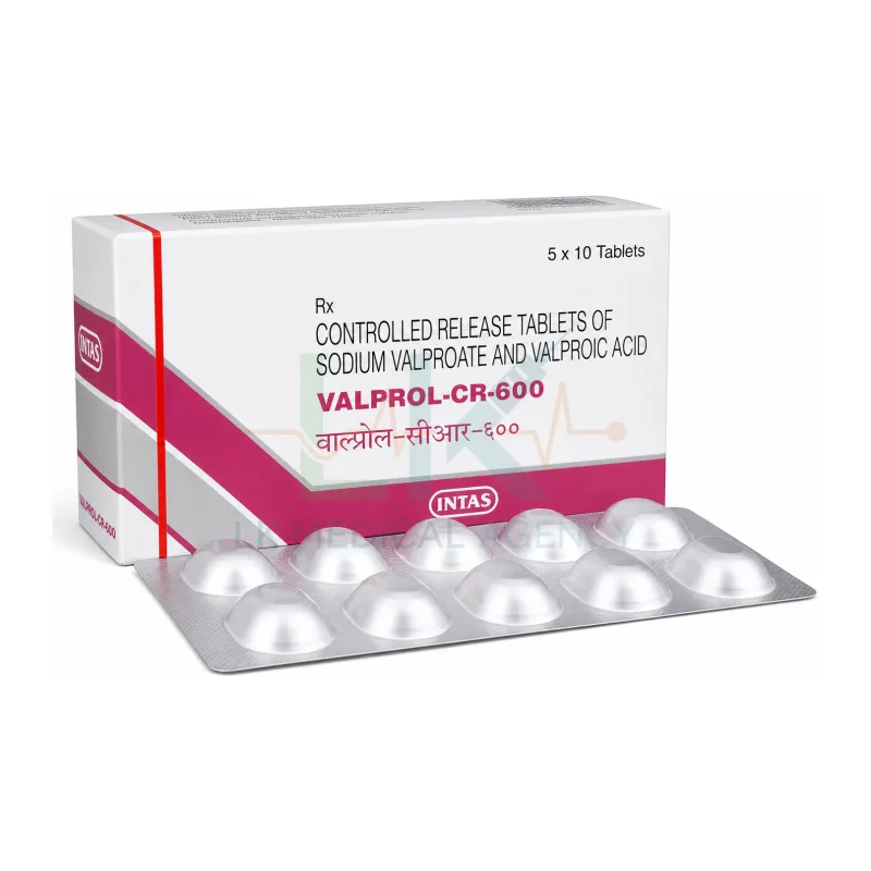 Valprol-CR 600 10 tab