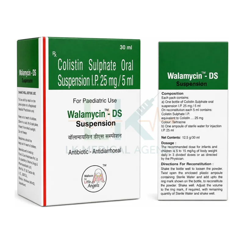 Walamycin DS Syrup 30 ml