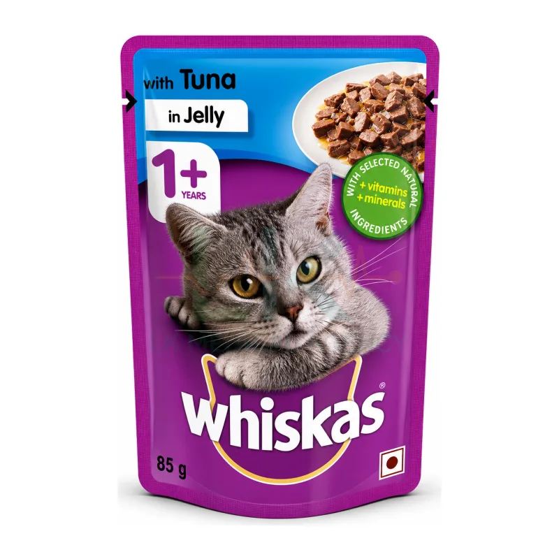 Whiskas Adult Tuna in Jelly 80 gm