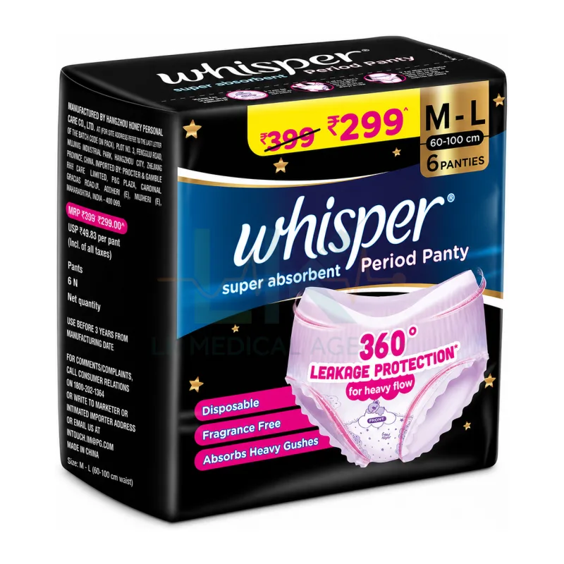 Whisper Period Panty M-L 6