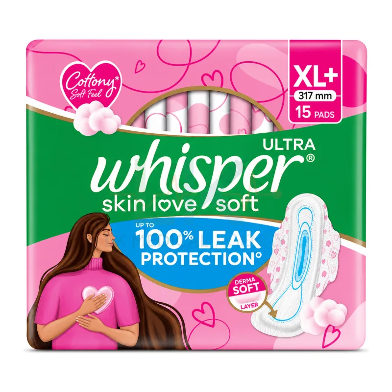 Whisper Ultra Pink XL+ 15