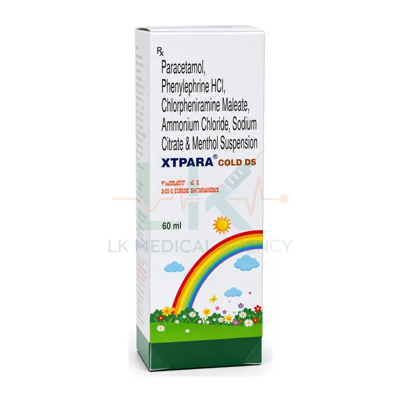 Xtpara Cold DS Syrup 60 ml