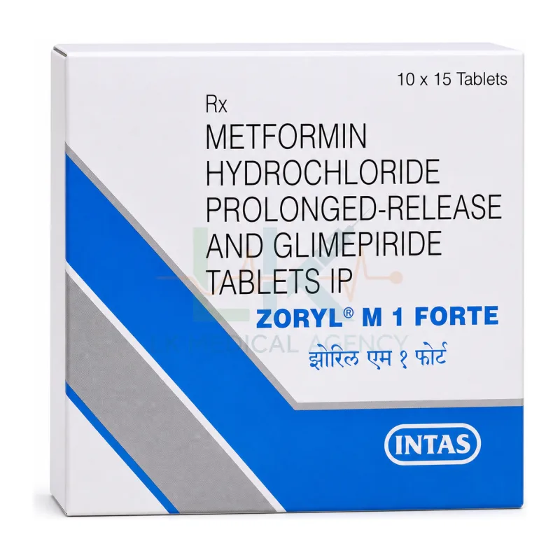 Zoryl M1 Forte 15 tab