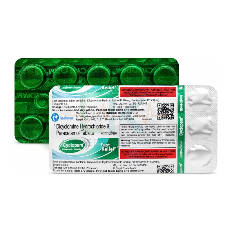 Cyclopam Tab