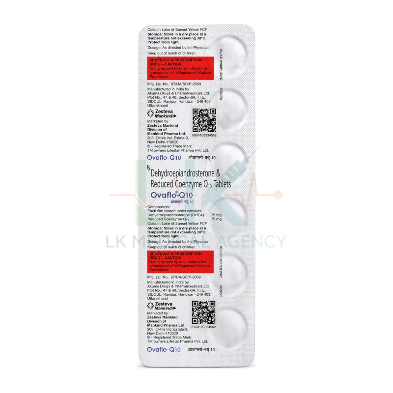 Ovaflo Q10 Tablet (10 Tab)