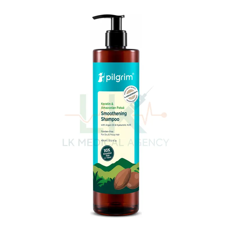 PILGRIM KERATI SMOTHENING SHAMPOO 400ML