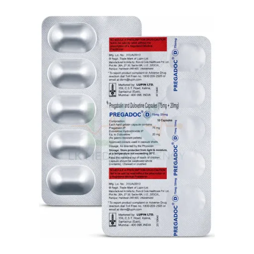 Pregadoc D 75/20  (10 Cap)