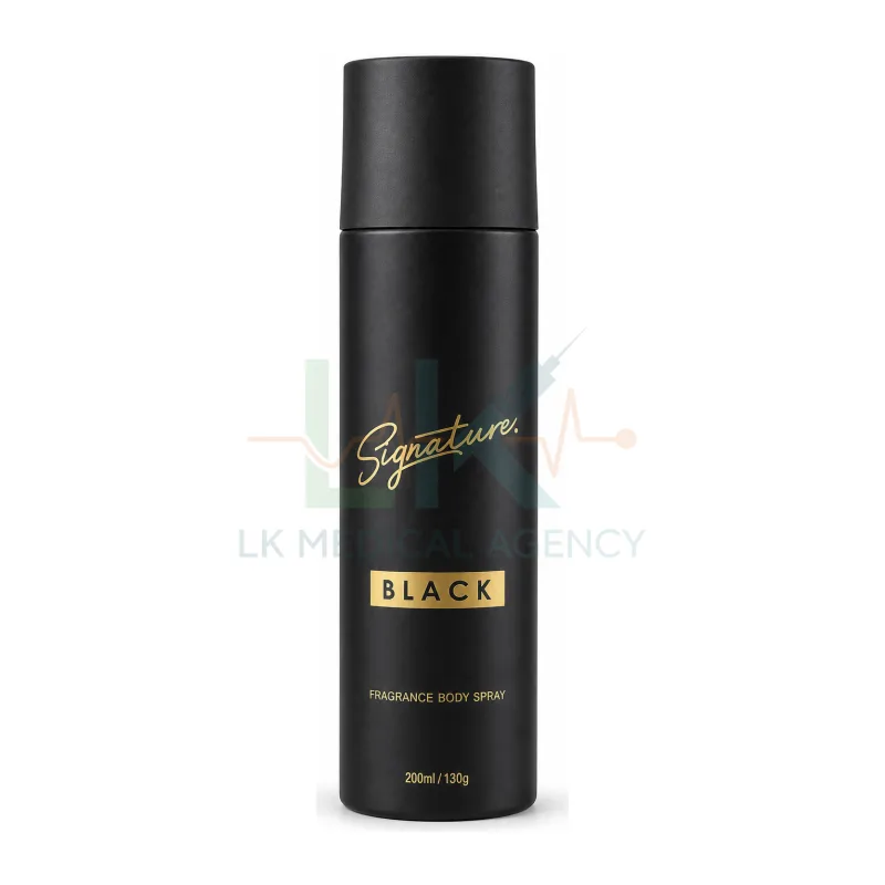 SIGNATURE BLACK SPRAY 200ML