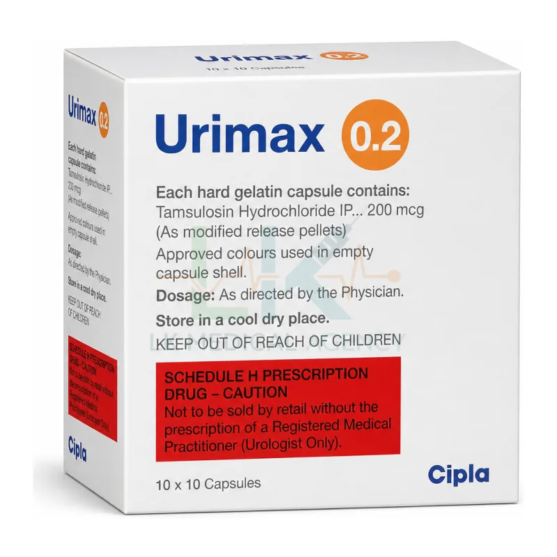 Urimax 0.2 15 cap