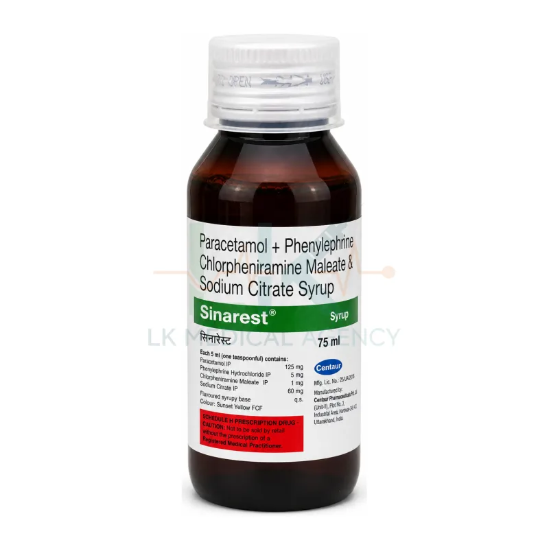 Sinarest Syrup 75 ml