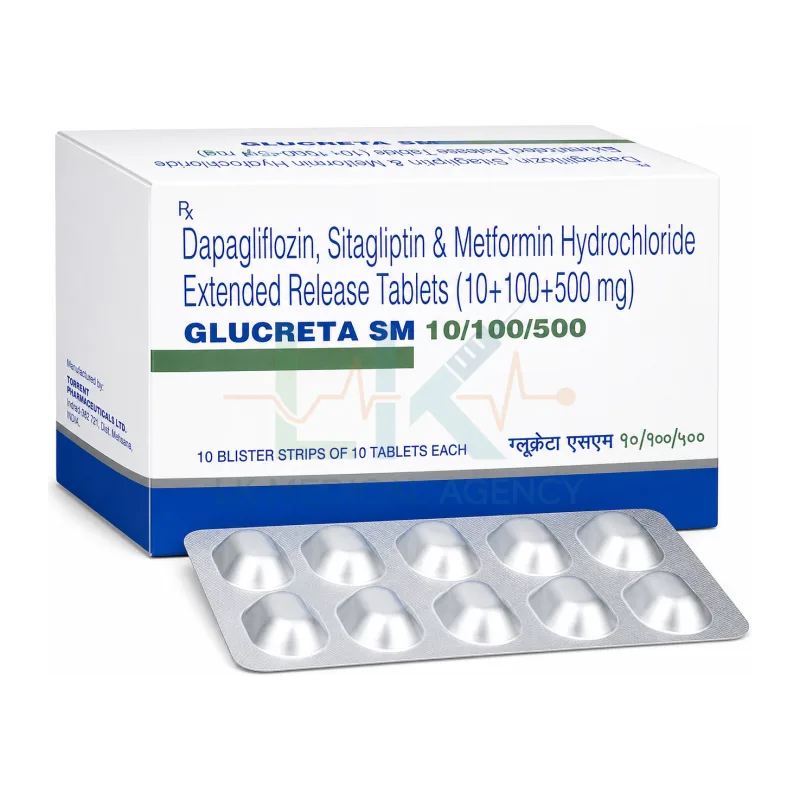 Glucreta SM 10/100/500