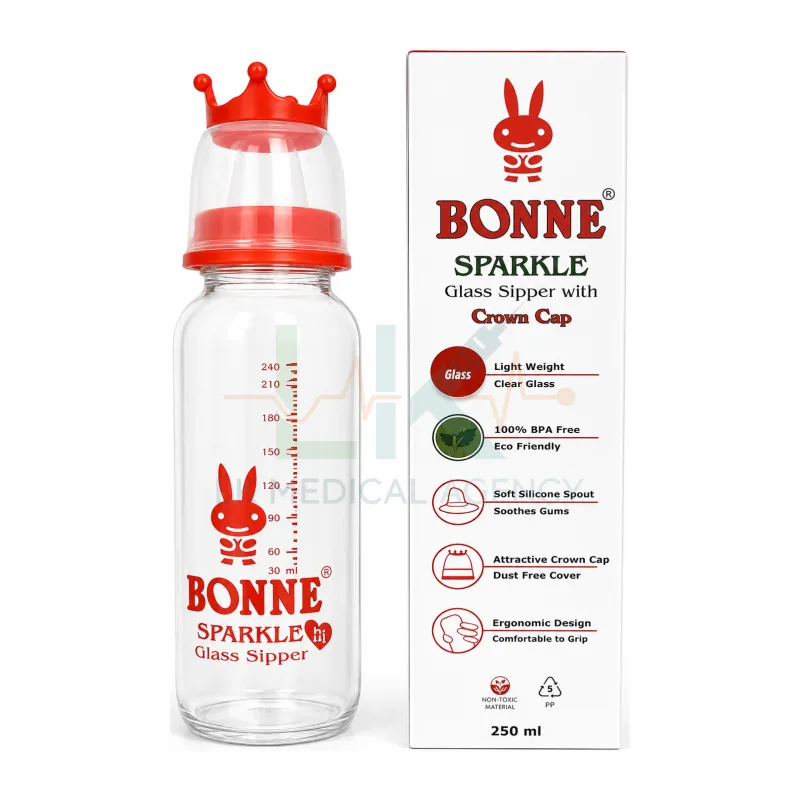 Bonne Spark Glass Cover Cap 250ml