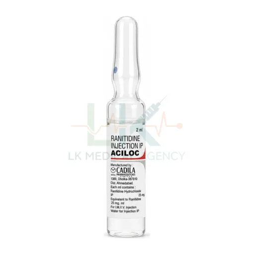 Aciloc 50mg Injection 2 ml