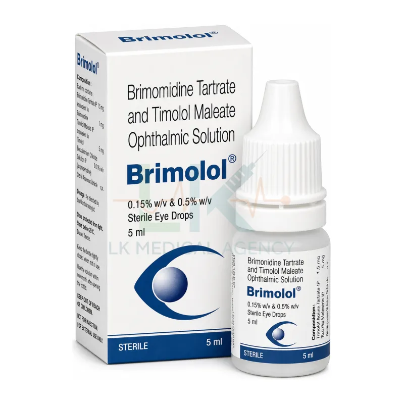 Brimolol Eye Drop 5 ml