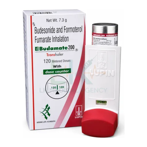 Budamate 200 mcg Transhaler 7.3 g (120 Metered Doses)