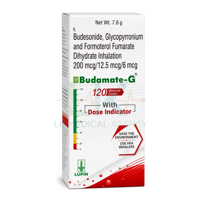 Budamate G Inhaler 7.6 g (120 Metered Doses)