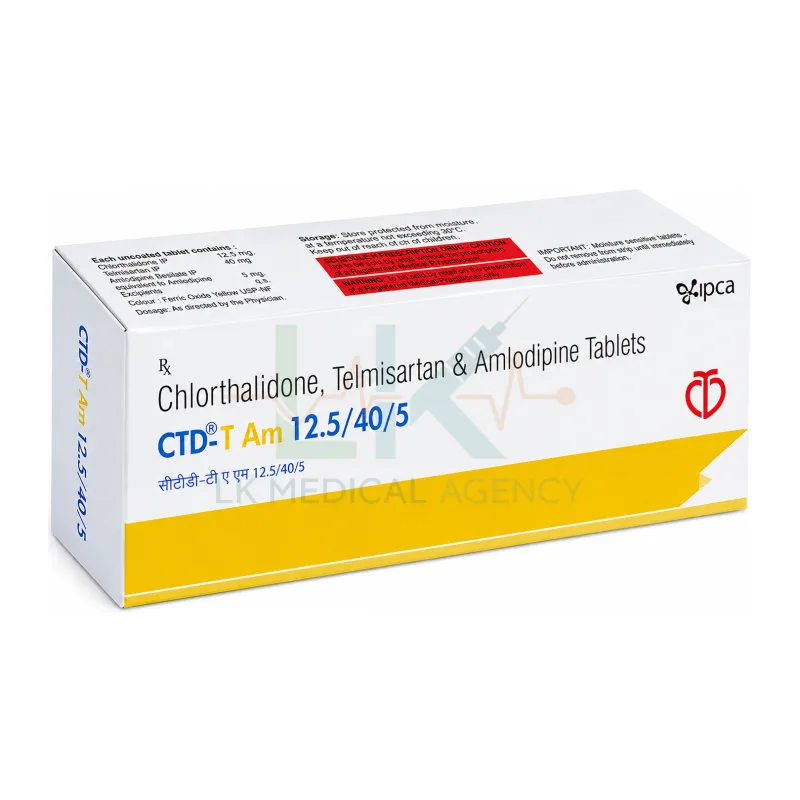CTD T AM 12.5/40/5 10 tab