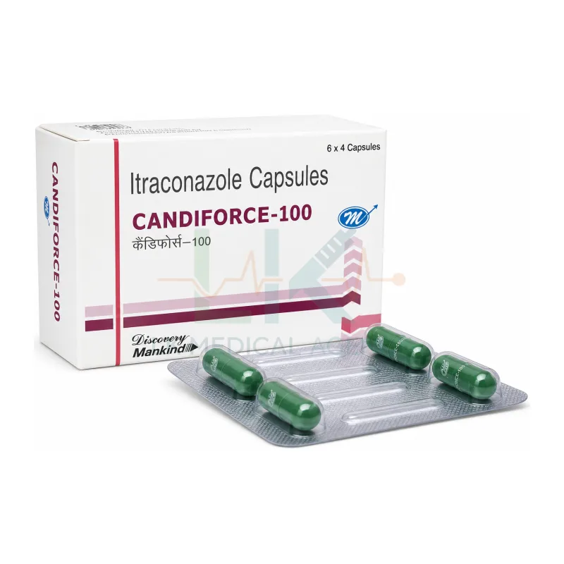 Candiforce 100 10 cap