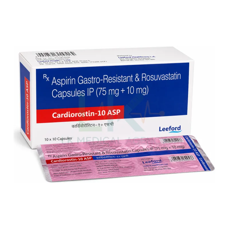 Cardiorostin-10 Asp 10 Caps