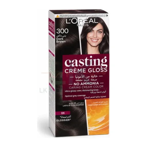 Casting Creme Gloss brown color 300gm