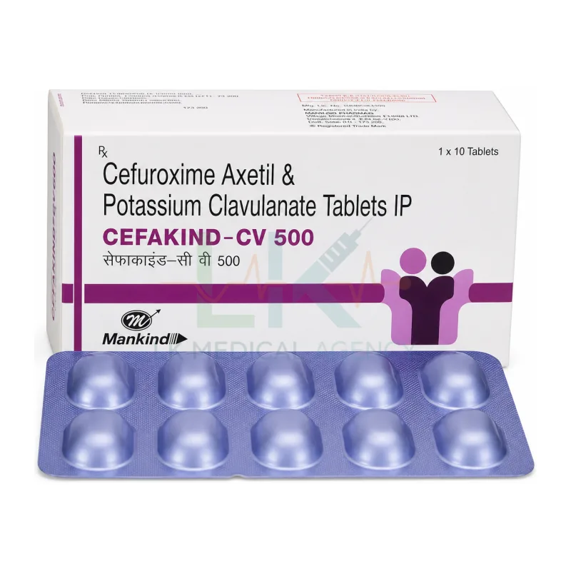 Cefakind CV 500 10 tabs