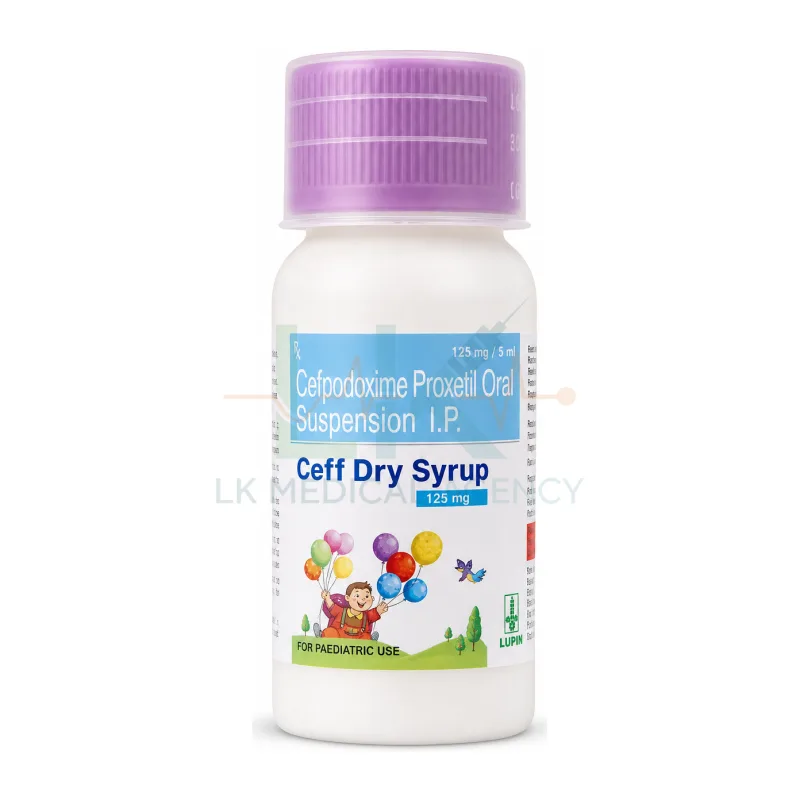Ceff 125 mg Dry Syrup 30 ml