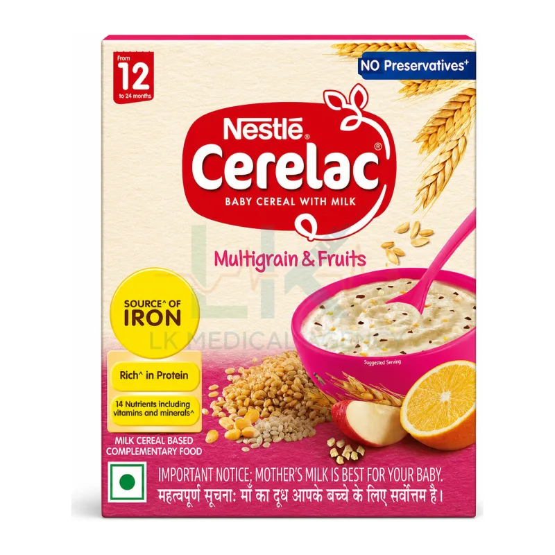 Cerelac 12 Multigrain & Fruit 300 gm