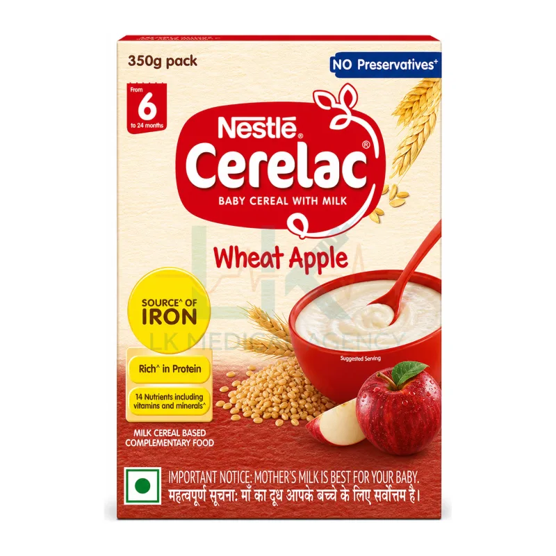 Cerelac 6 Wheat Apple 350 gm