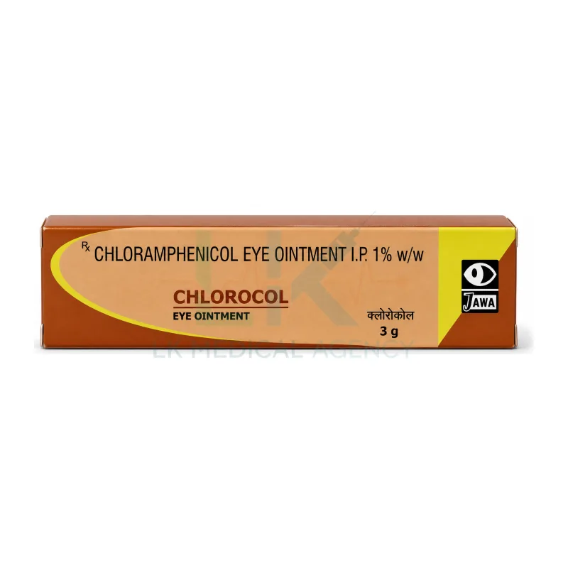 Chlorocol Eye Oint 3 gm