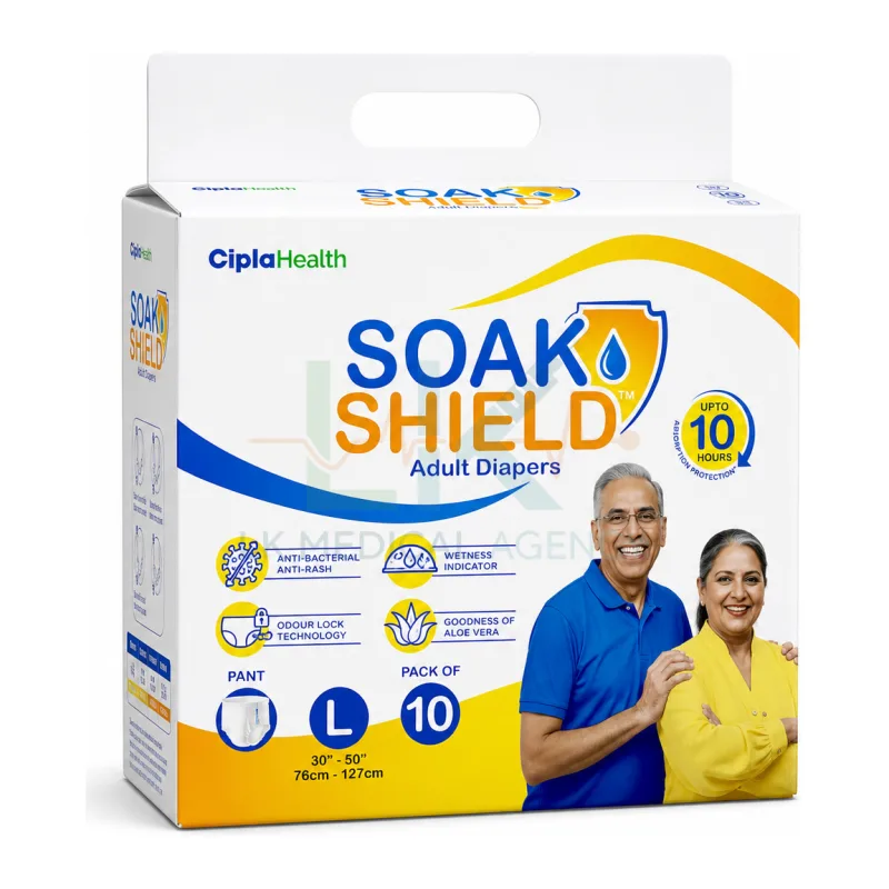 Cipla Health Ad diaper L 10 pic